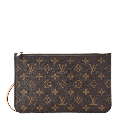 Louis Vuitton Monogram Neverfull MM GM Pochette 1 of 8