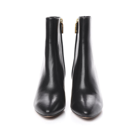Givenchy Smooth Calfskin Triangle Bootie 37 Black 2 of 9