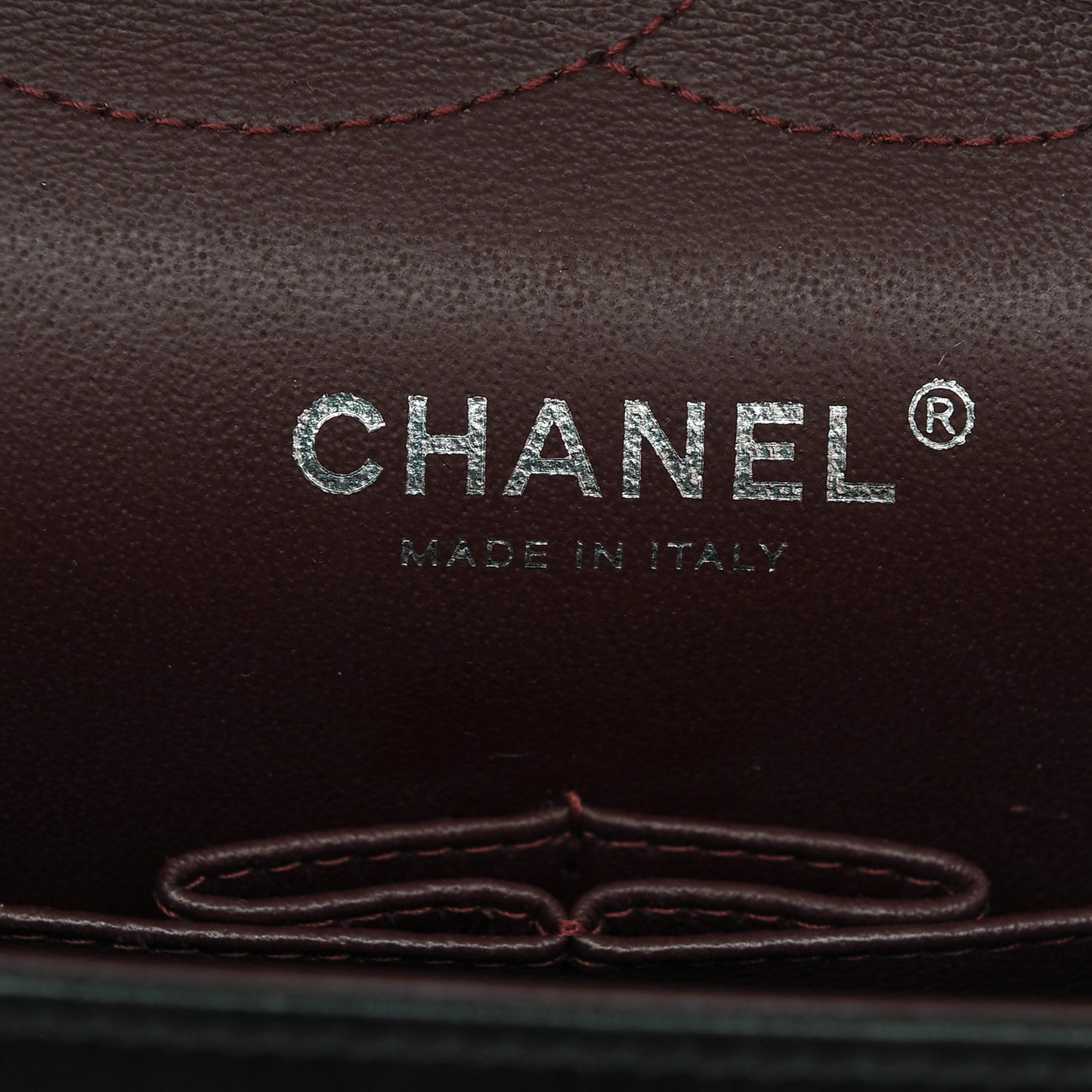 Lambskin Jumbo Double Flap Black