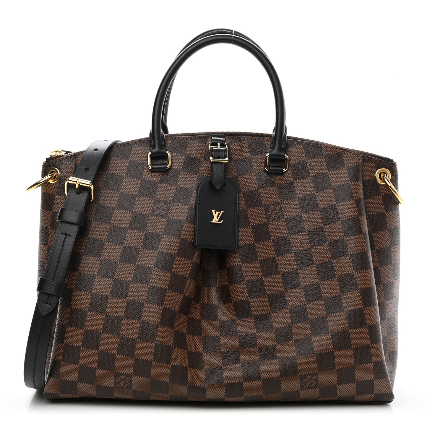 Damier Ebene Odeon Tote MM Black