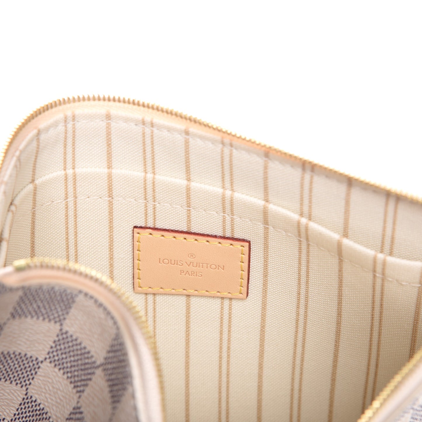 Damier Azur Neverfull MM GM Pochette