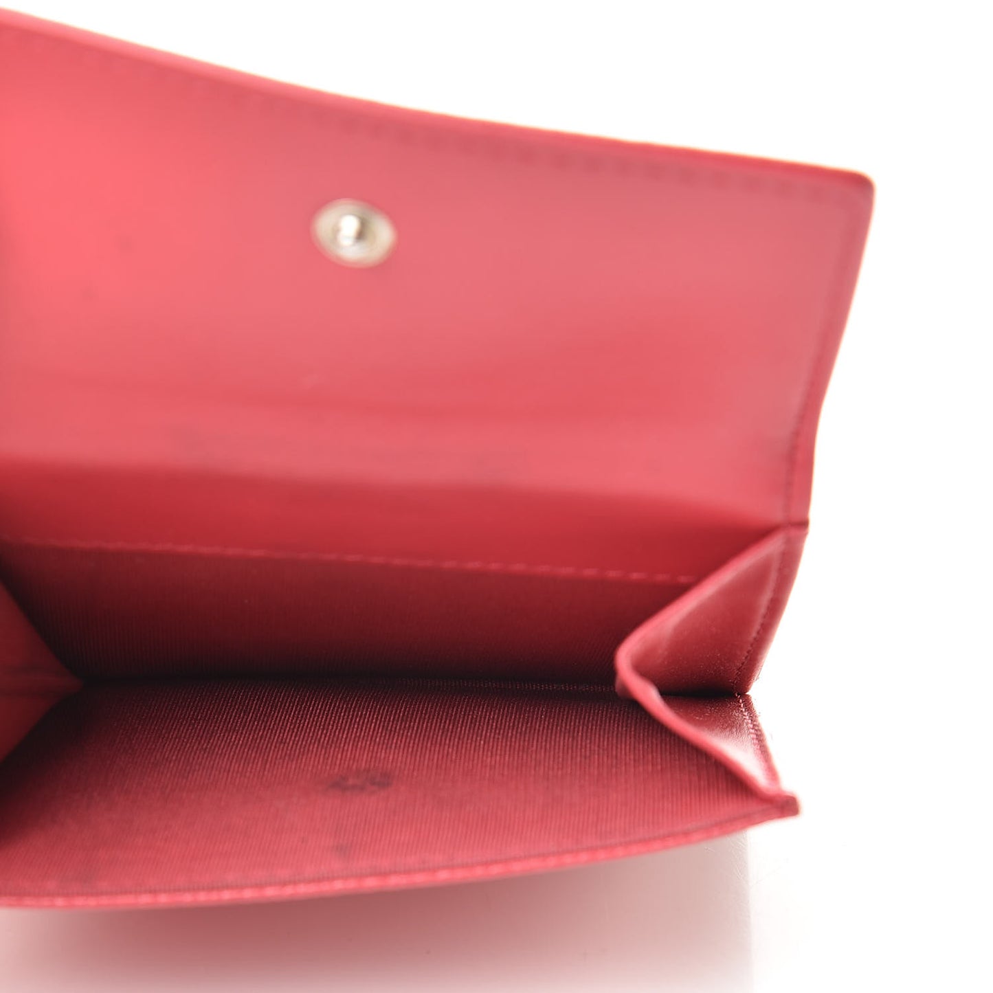 Caviar Timeless CC Compact French Wallet Dark Pink