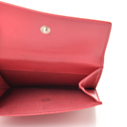 Chanel Caviar Timeless CC Compact French Wallet Dark Pink 5 of 15