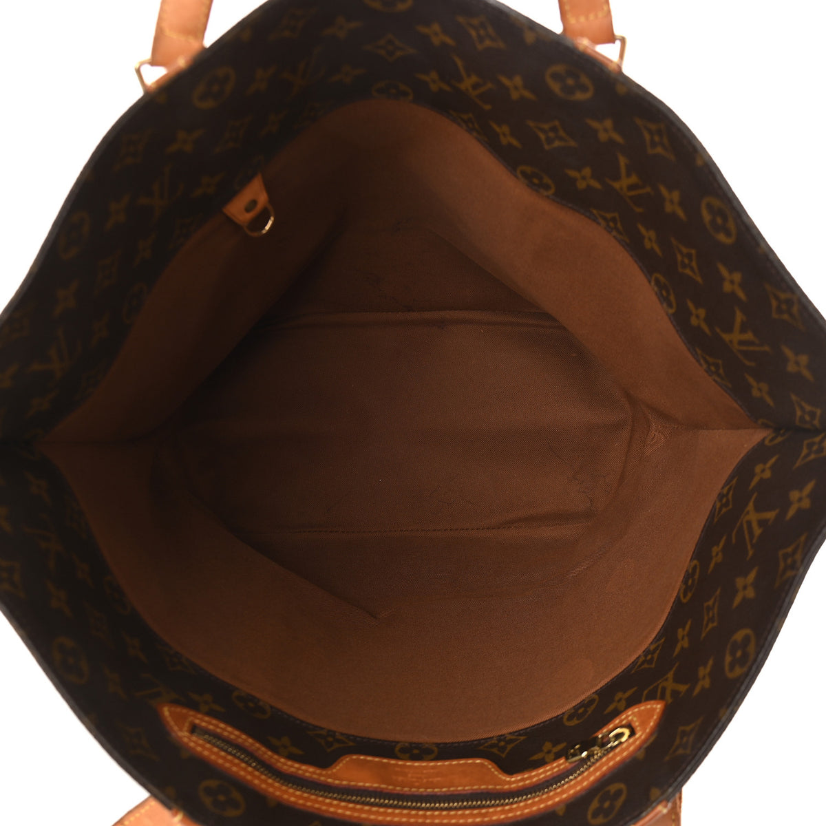 Louis Vuitton Monogram Sac Shopping Tote 5 of 8