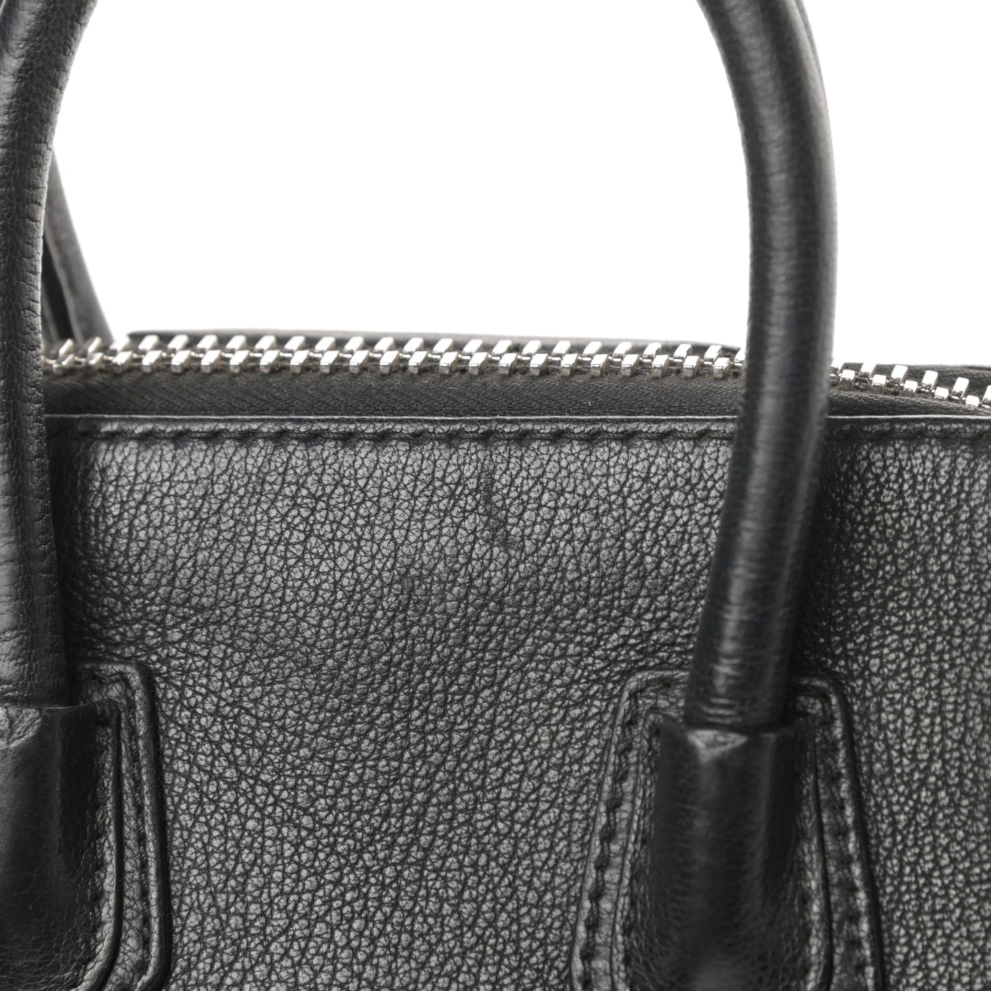 Sugar Goatskin Mini Antigona Black