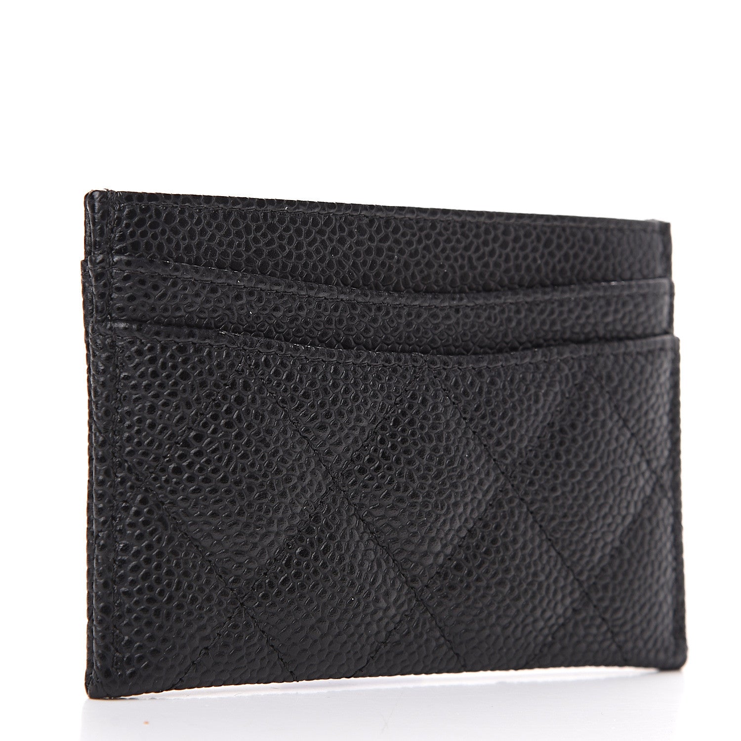 Chanel Caviar Quilted Card Holder Black 2 of 8