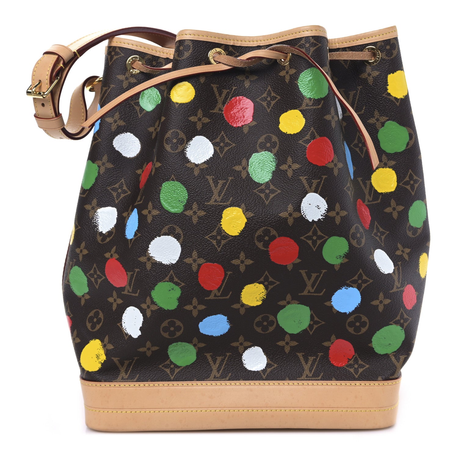 Louis Vuitton LV X YK Monogram Dots Noe Multicolor 1 of 10