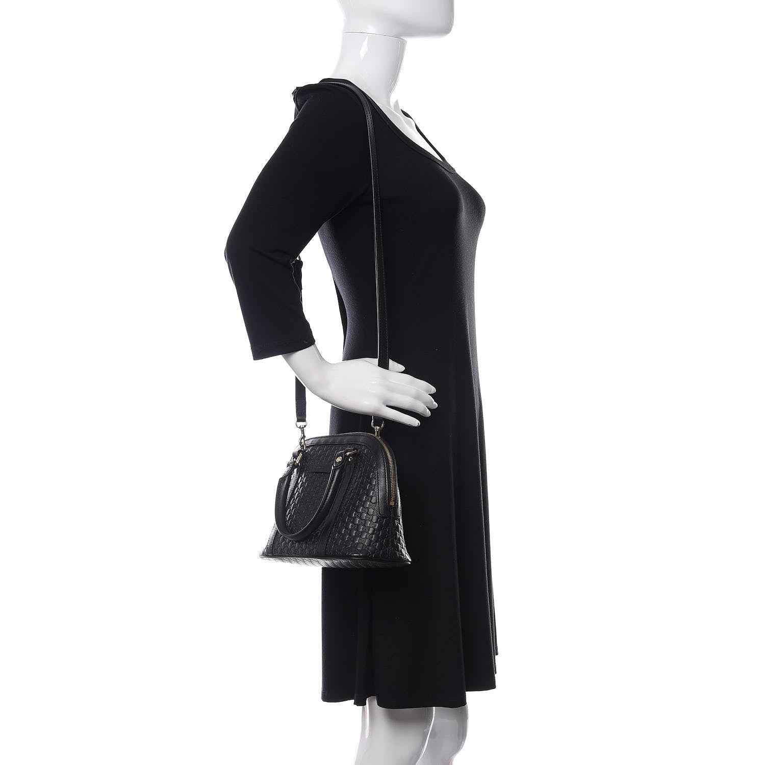Gucci Microguccissima Mini Dome Bag Black 3 of 13