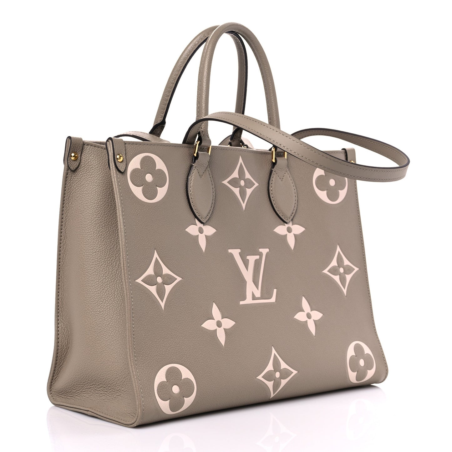 Empreinte Monogram Giant Onthego MM Tourterelle Creme