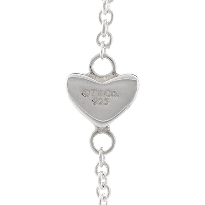 Tiffany Sterling Silver Heart Lariat Necklace 4 of 4