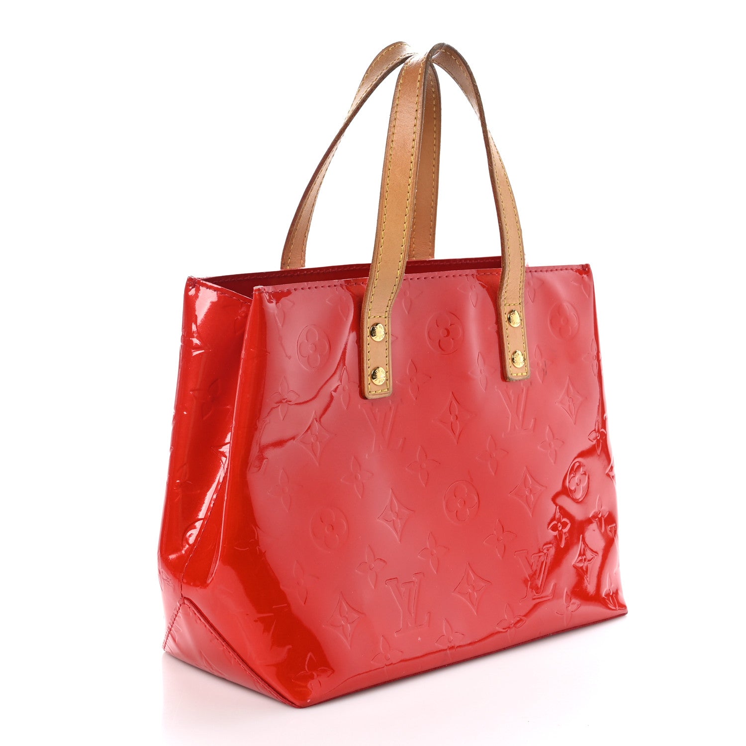 Louis Vuitton Vernis Reade PM Rouge 3 of 11