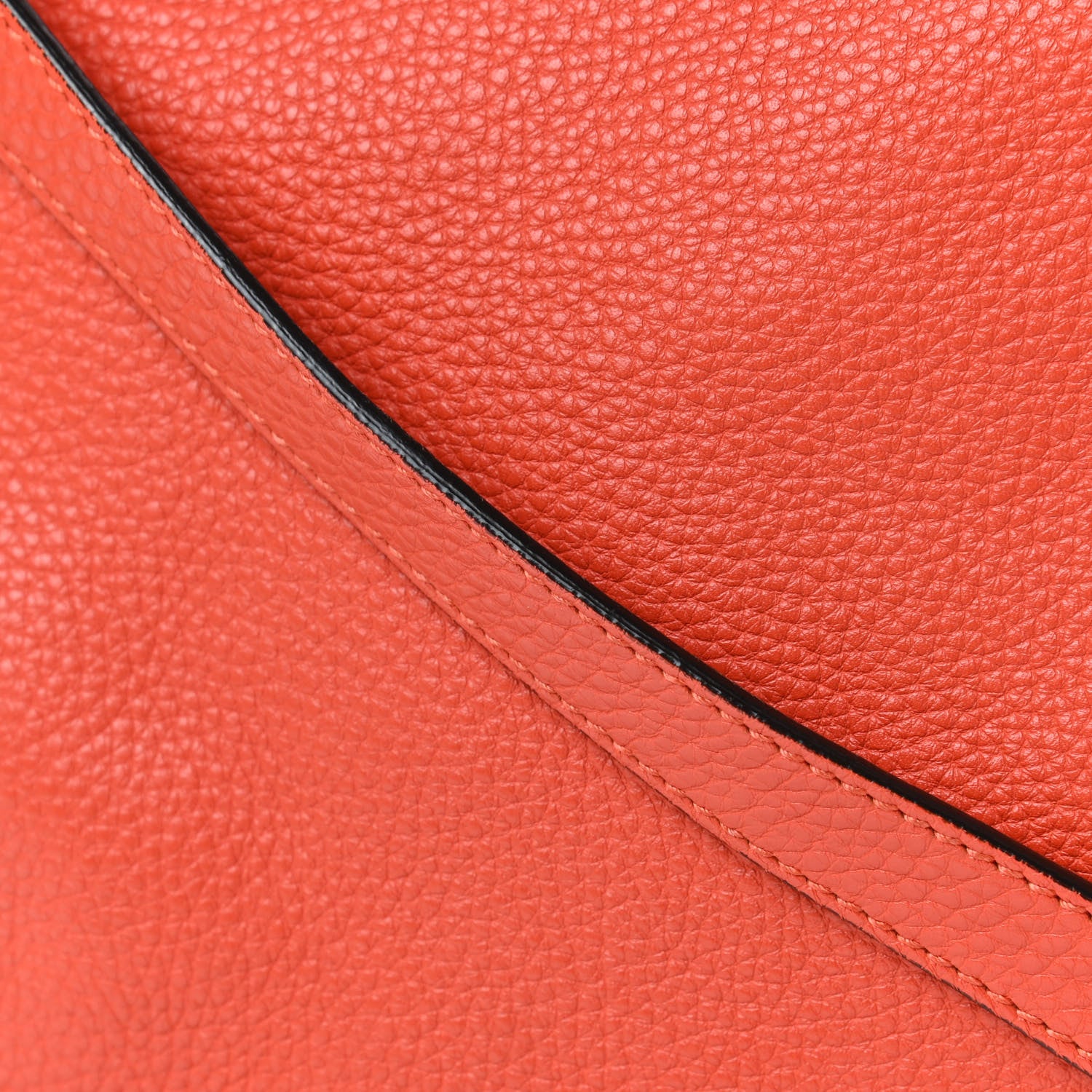 Gucci Cellarius Calfskin Medium Miss GG Top Handle Bag New Dark Orange 9 of 16