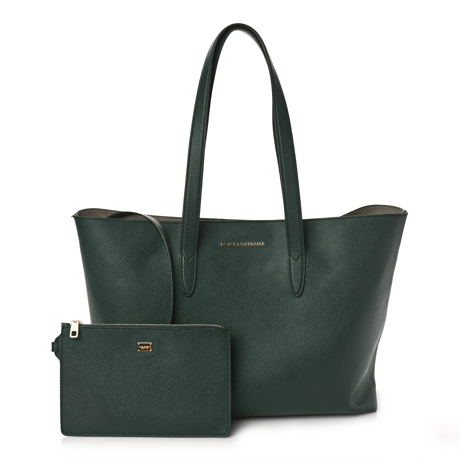 Dolce & Gabbana Dauphine Stampa Morrbida Shopping Tote Lake 1 of 13