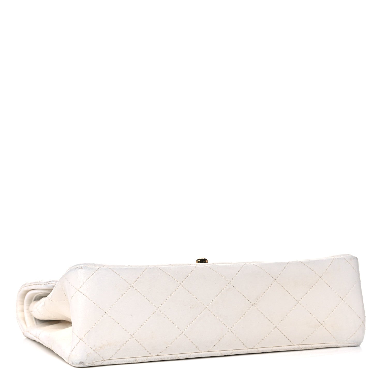 Chanel Lambskin Quilted Small Double Flap White 4 of 27