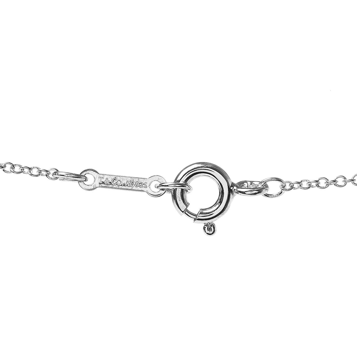 Sterling Silver Paloma Picasso Hearts Medallion Pendant Necklace