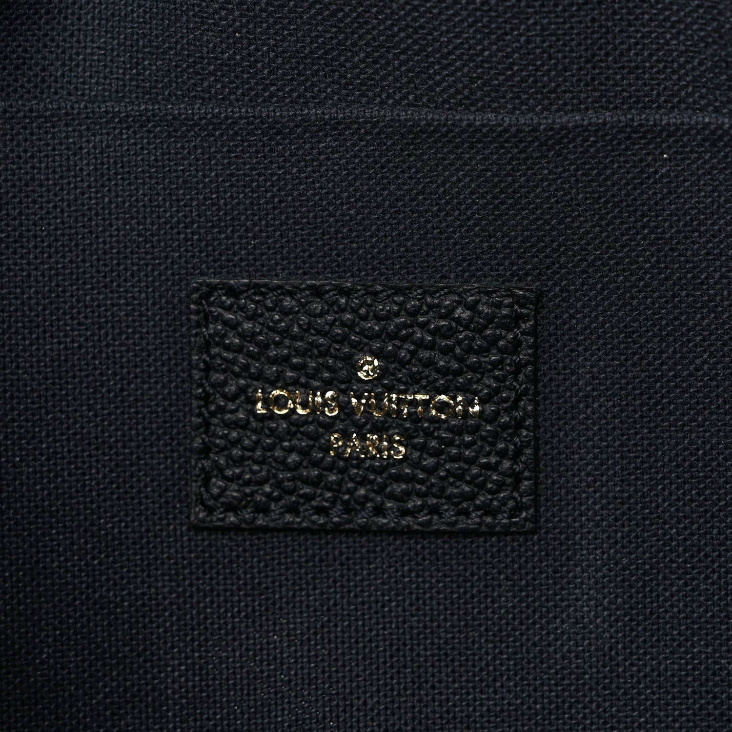 Louis Vuitton Empreinte Pochette Felicie Chain Wallet Black 7 of 10