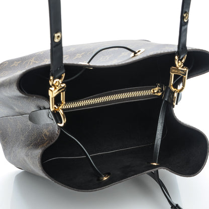 Louis Vuitton Monogram Neonoe MM Black 5 of 7
