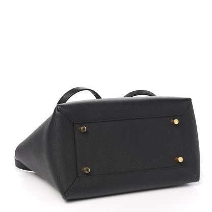 Celine Grained Calfskin Mini Belt Bag Black 3 of 9