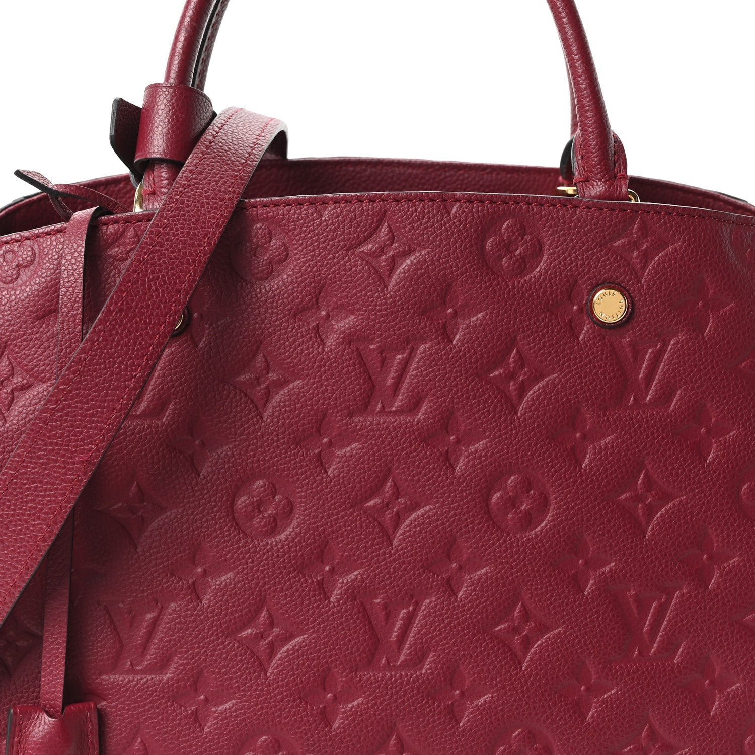 Louis Vuitton Empreinte Montaigne MM Grape 8 of 11