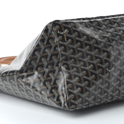 Goyard Goyardine Saint Louis GM Black Gold 6 of 8