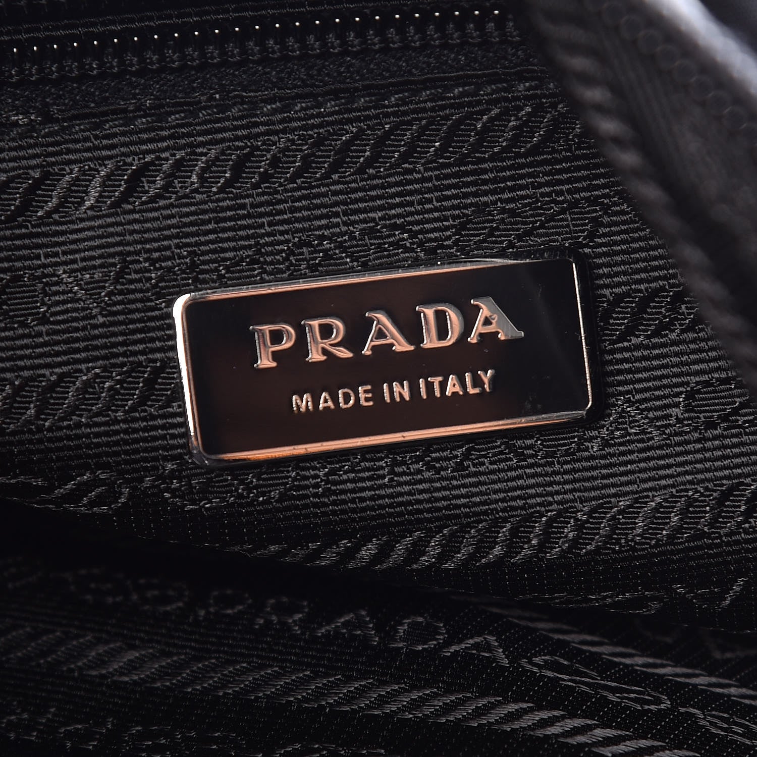 Prada Nylon Vela Sling Messenger Bag Black 8 of 9
