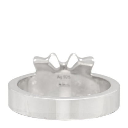 Gucci Sterling Silver Butterfly Band Ring 52 6 3 of 5