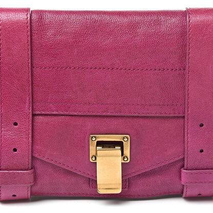 Proenza Schouler Suede PS1 Pochette Clutch Grape 12 of 12