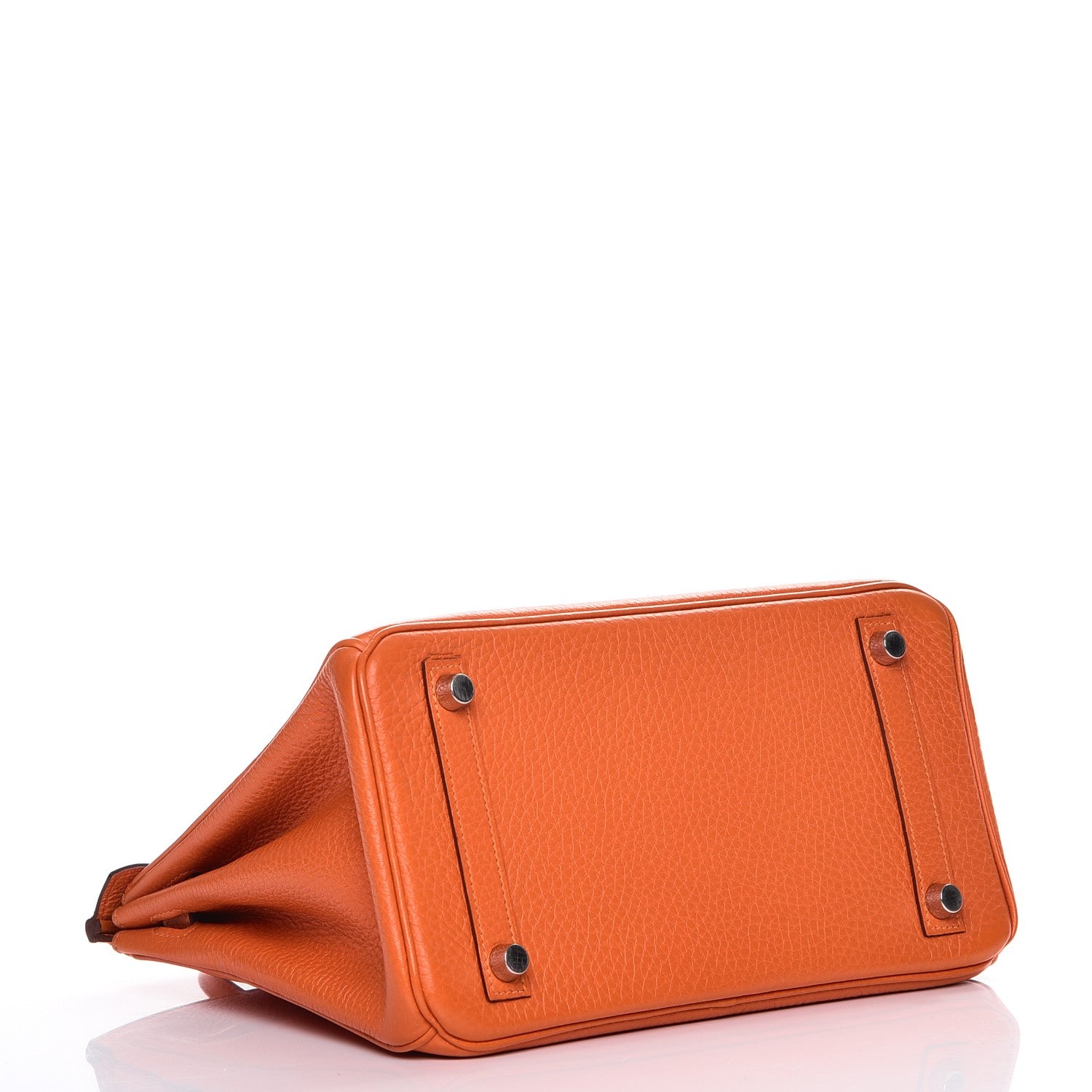 Hermes Togo Birkin 25 Orange 6 of 30
