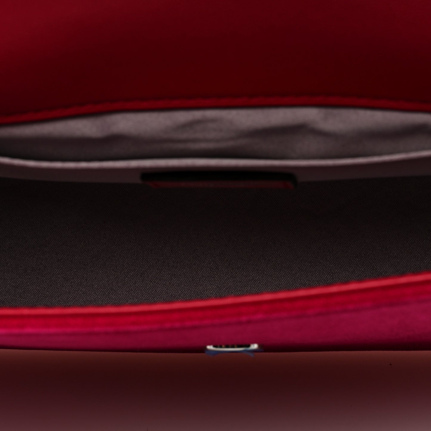 Velvet Crystal Cheri Shoulder Bag Royal Red