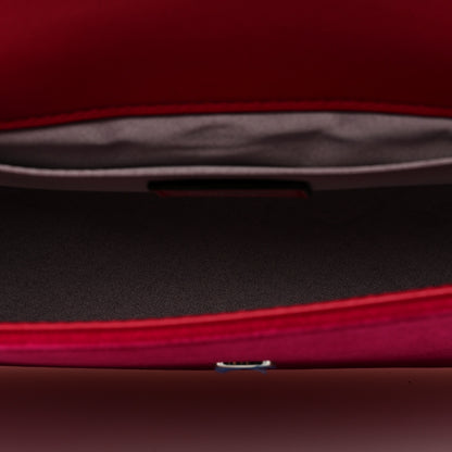 Jimmy Choo Velvet Crystal Cheri Shoulder Bag Royal Red 6 of 9