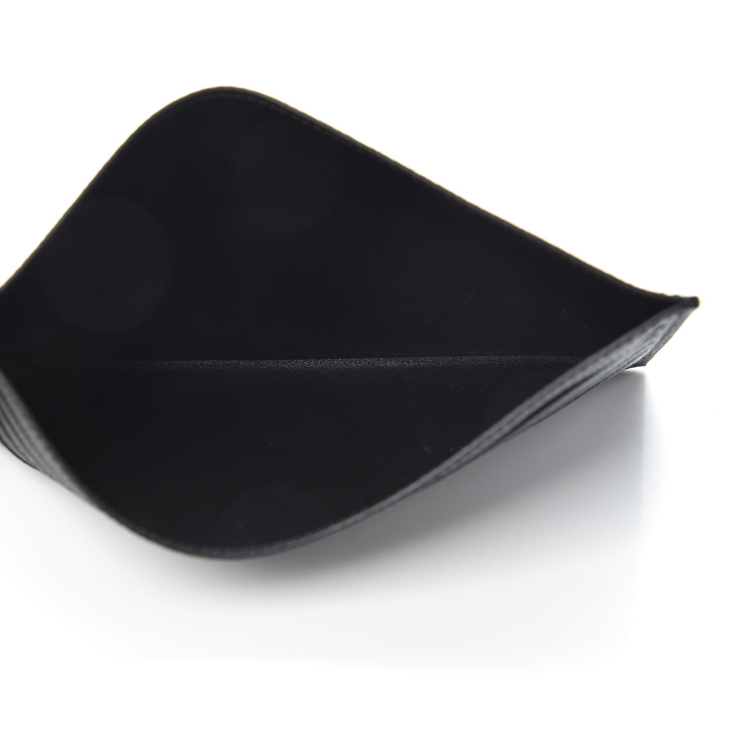 Louis Vuitton Calfskin Felicie Chain Wallet Card Holder Insert Black 5 of 6