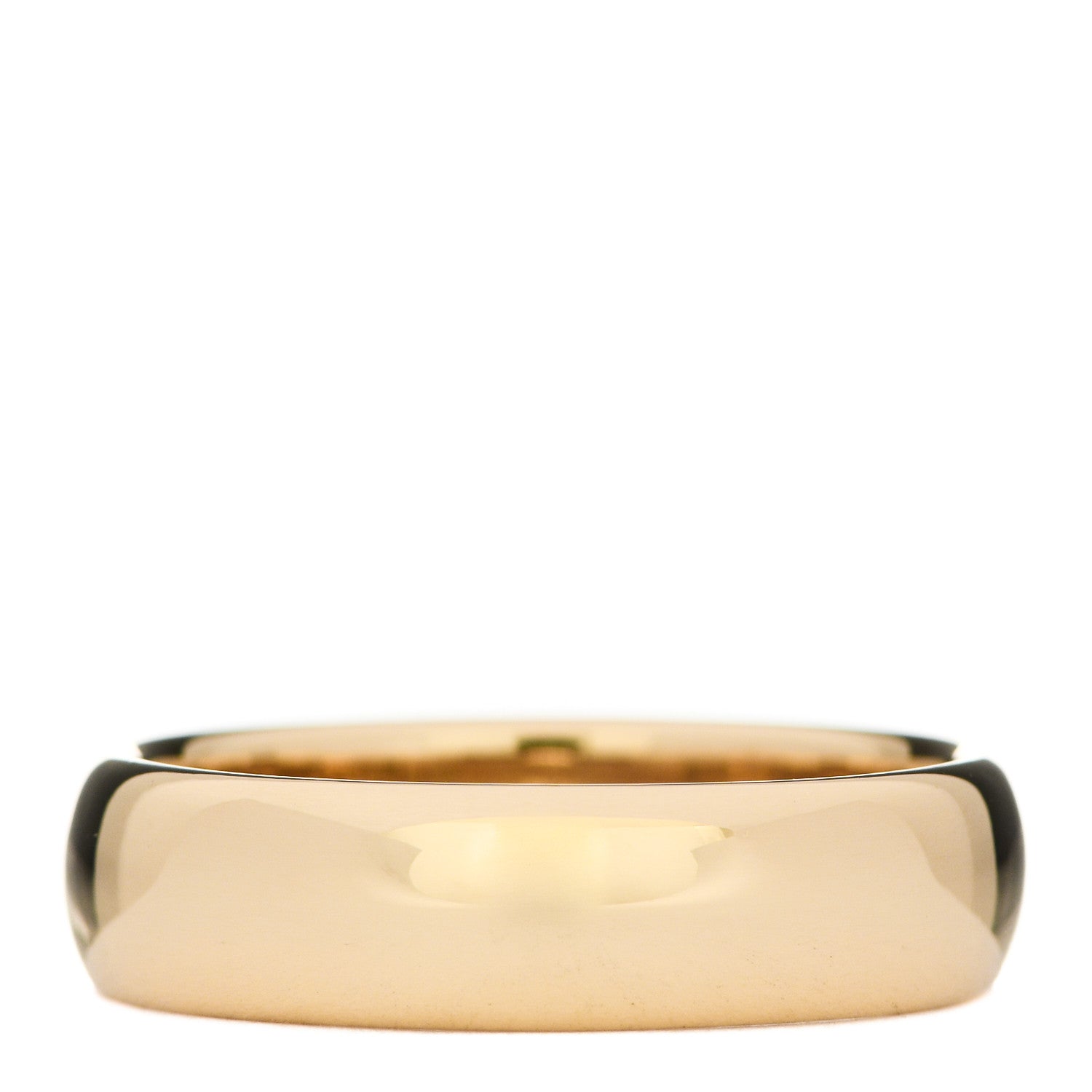 Tiffany 18K Yellow Gold 6mm Classic Wedding Band Ring 62 10 3 of 5