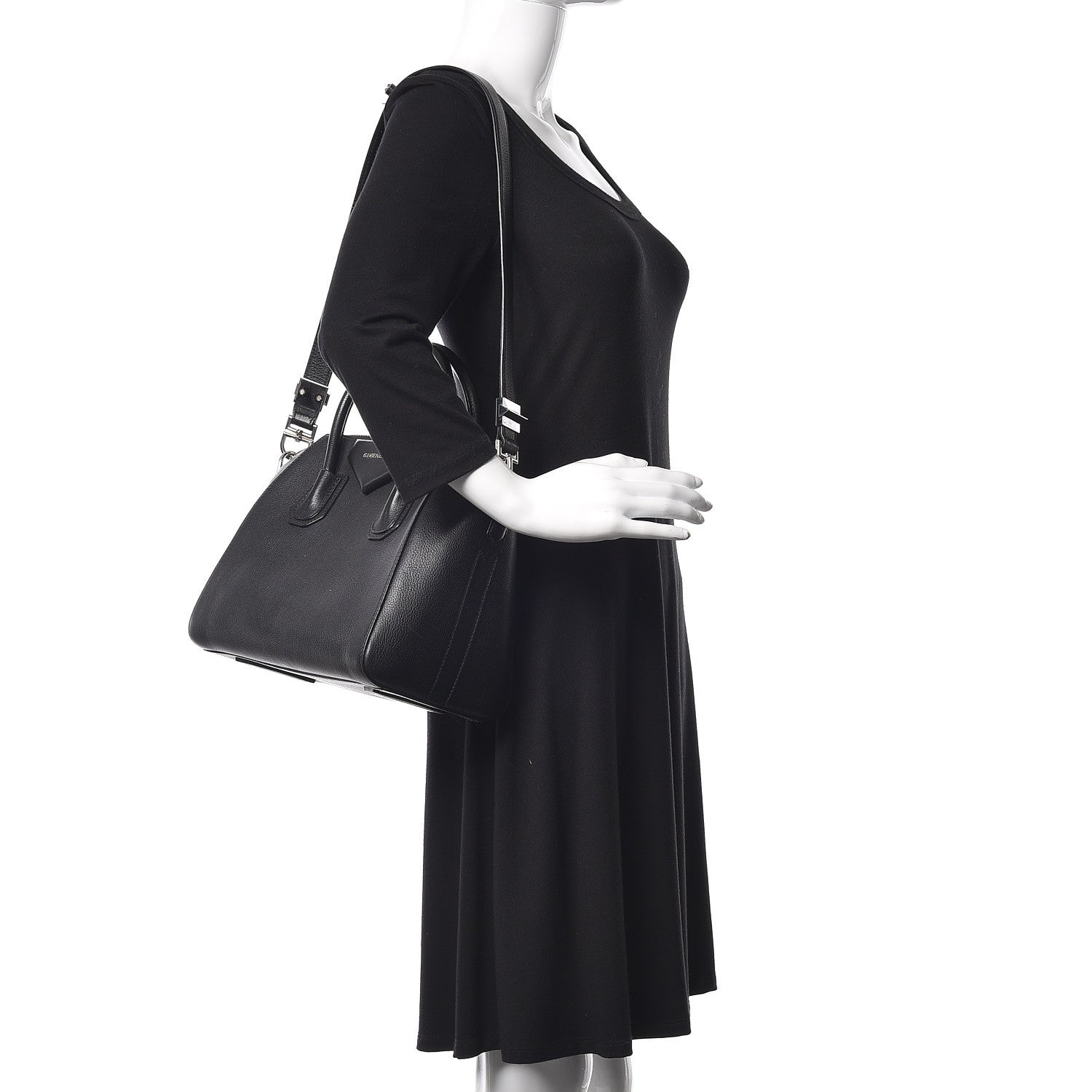 Givenchy Sugar Goatskin Small Antigona Black 3 of 21