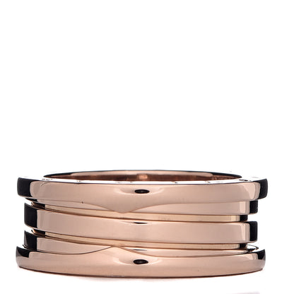 Bulgari 18K Rose Gold B.Zero1 Three-Band Ring 60 9 3 of 6