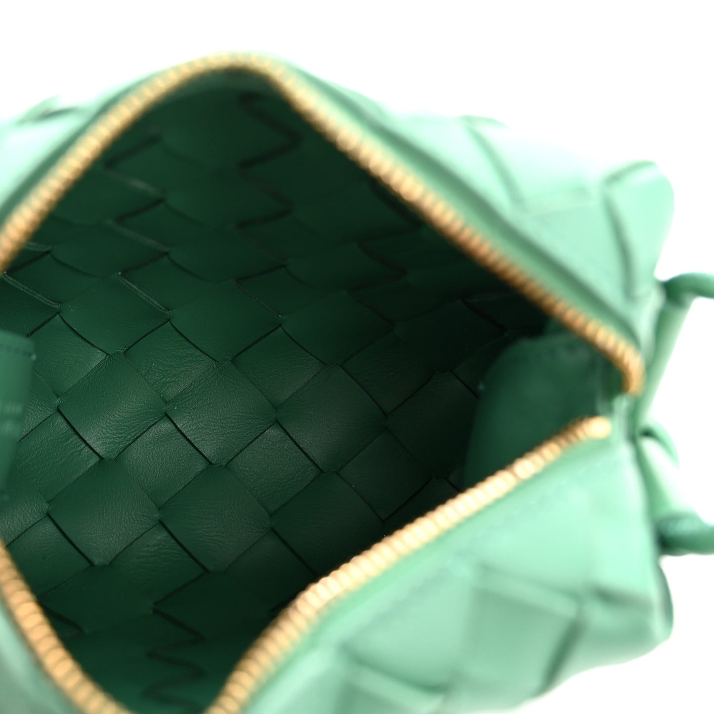 Nappa Intrecciato Candy Loop Camera Bag Mermaid