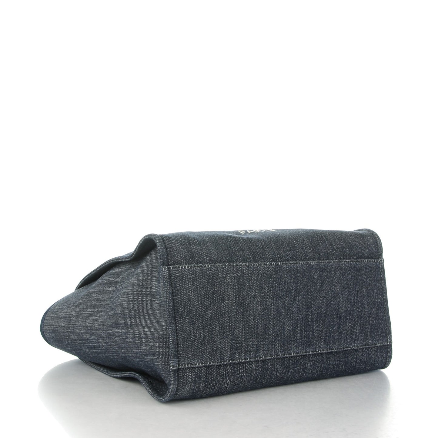 Canvas Large Deauville Tote Dark Blue