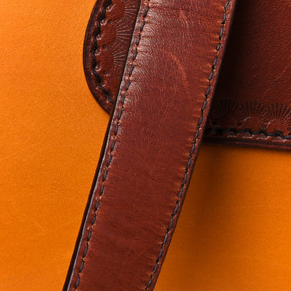 Prada Vitello Bowler Orange 17 of 19