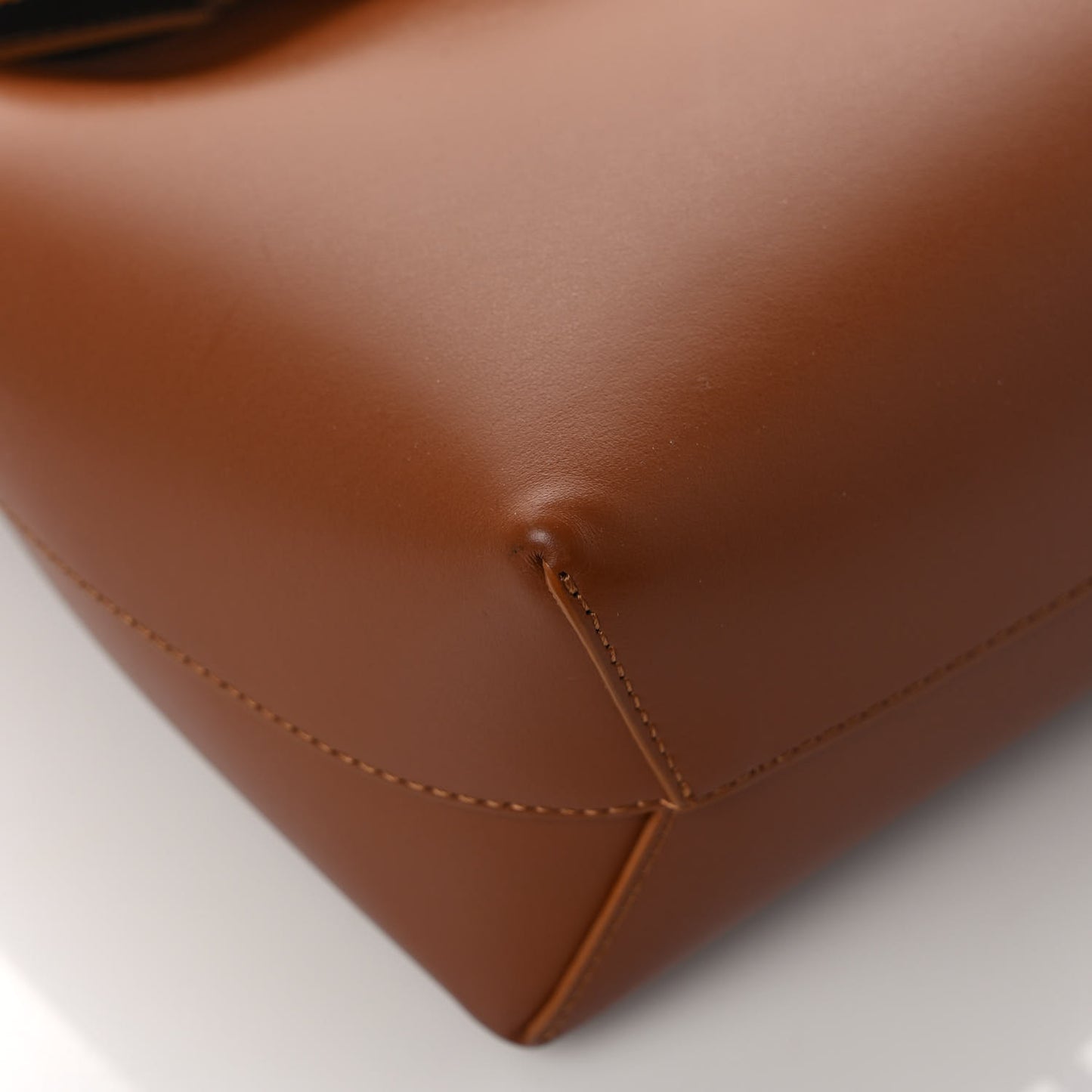 Calfskin Mini Lady Bag Camello Rosa