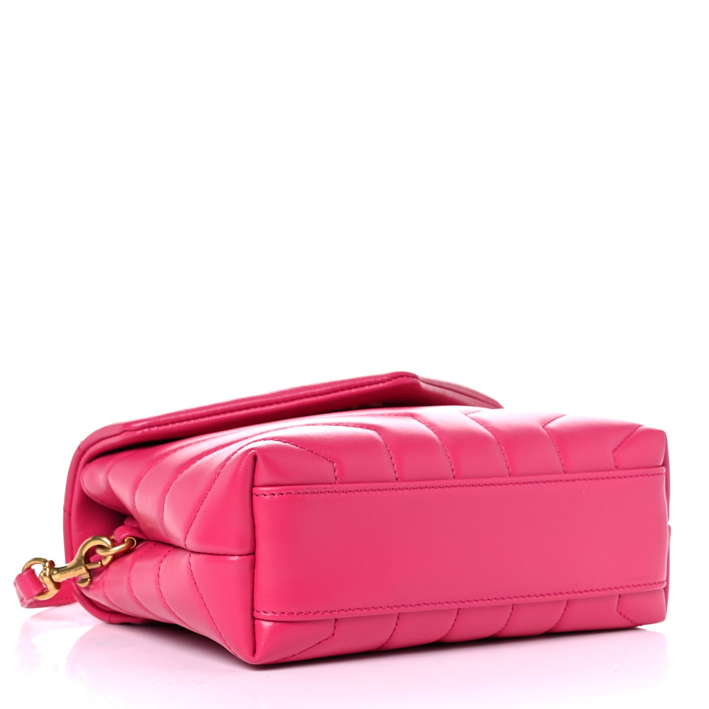 Calfskin Y Quilted Monogram Toy Loulou Crossbody Bag Freesia