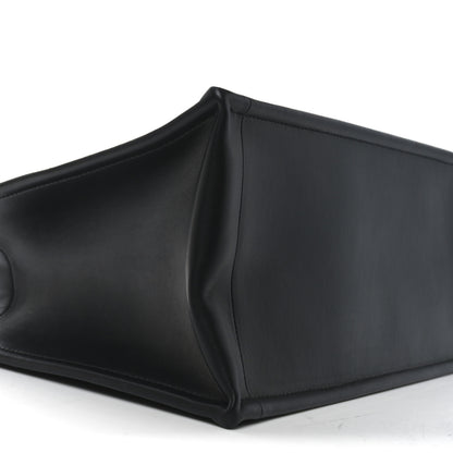 Christian Dior Calfskin Macro Cannage Medium Book Tote Black 8 of 9