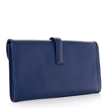 Hermes Swift Jige Elan 29 Clutch Bleu Saphir 3 of 7