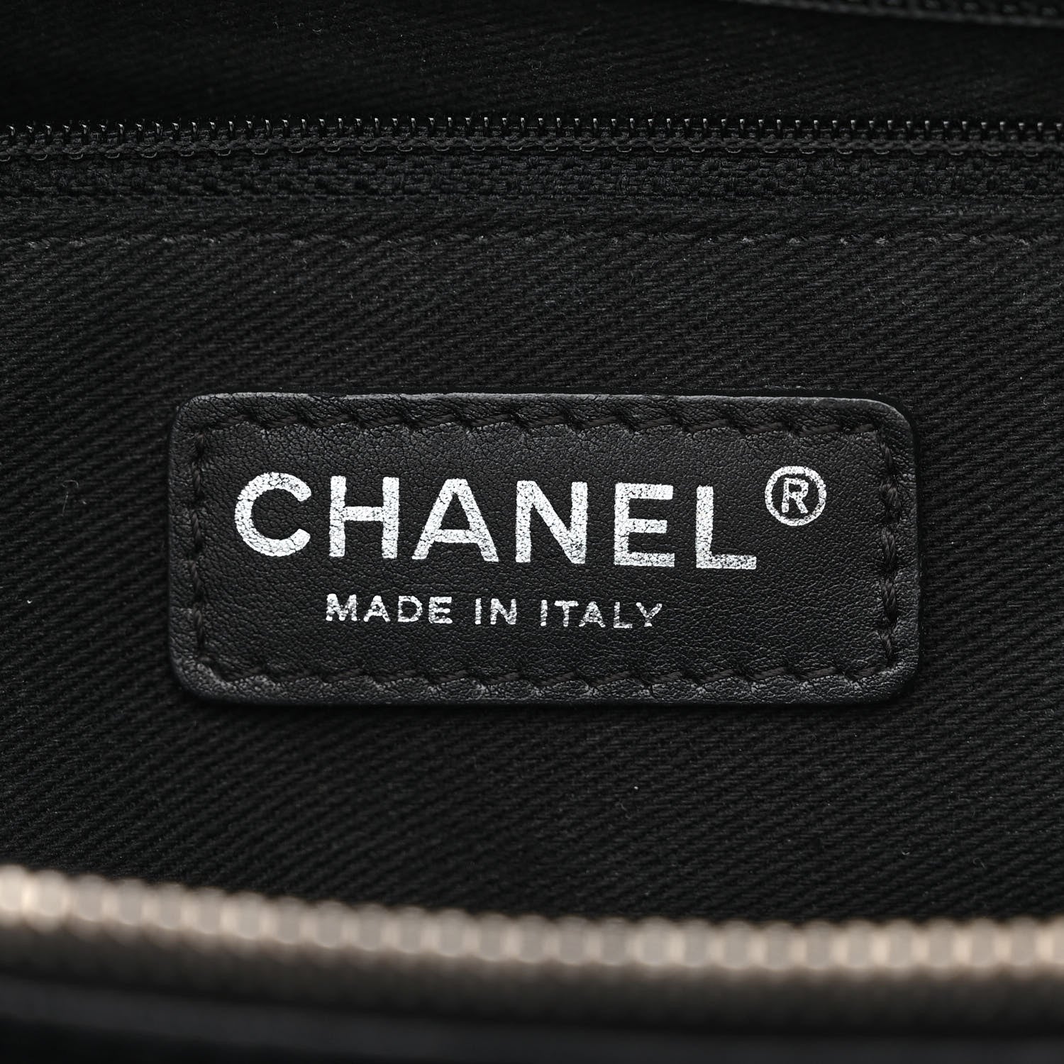 Chanel Caviar Quilted Grand Shopping Tote GST Black 6 of 12