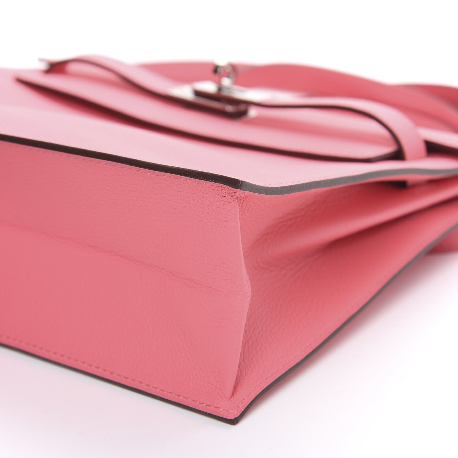 Hermes Evercolor Kelly Danse II Belt Bag Rose Azalee 9 of 10