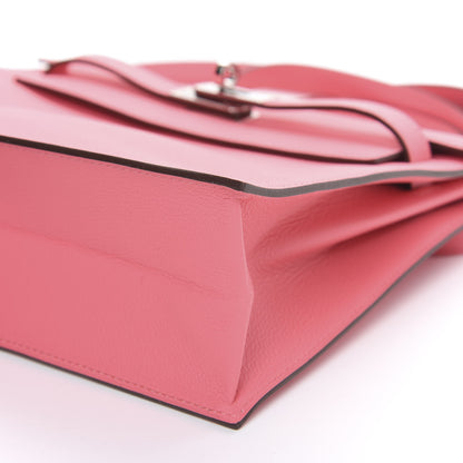 Hermes Evercolor Kelly Danse II Belt Bag Rose Azalee 9 of 10