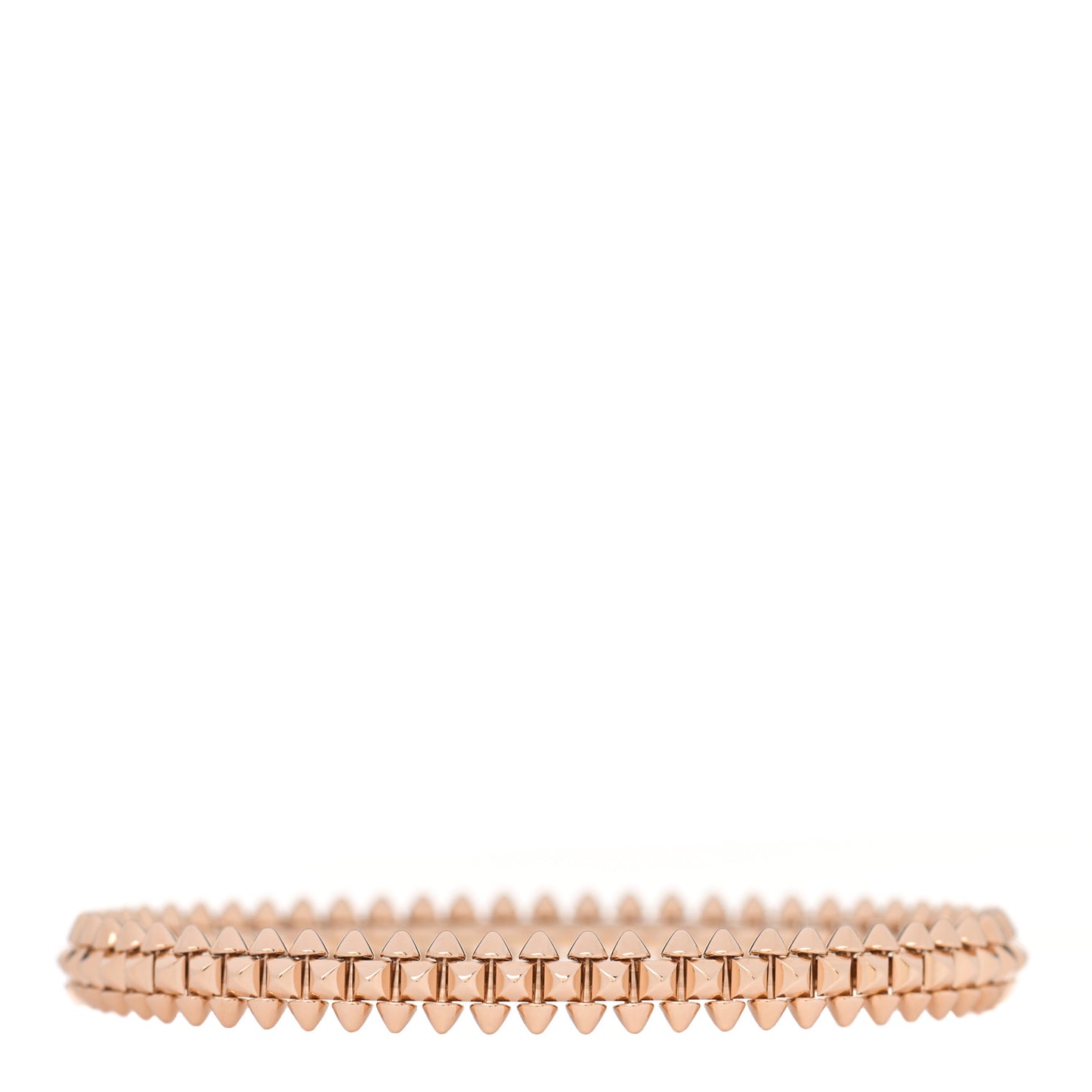 18K Pink Gold Small Clash De Cartier Bracelet 16