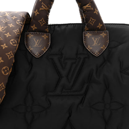 Louis Vuitton LOUIS VUITTON Econyl Mini Monogram Pillow Speedy Bandouliere 25 Black 7 of 9