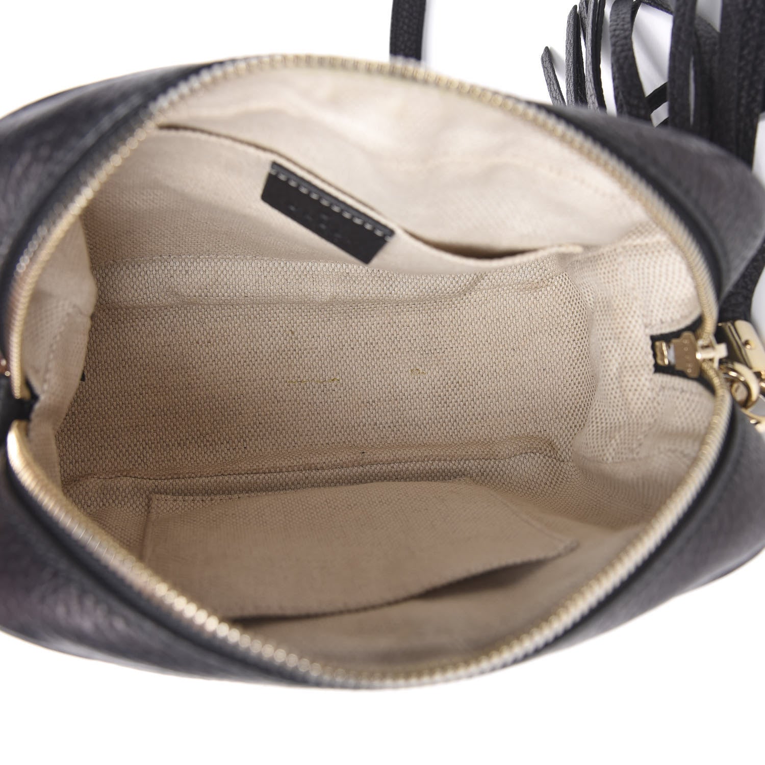 Gucci Pebbled Calfskin Small Soho Disco Bag Black 4 of 11