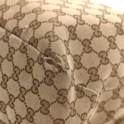Gucci Monogram Medium Horsebit Chain Hobo Dark Brown 10 of 18