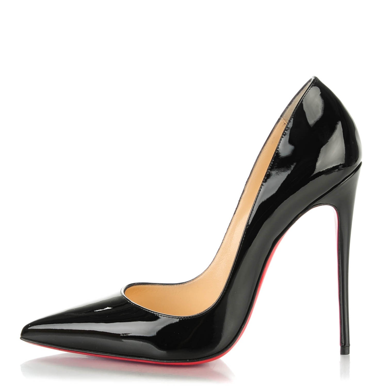 Christian Louboutin Patent So Kate 120 Pumps 39.5 Black 1 of 9