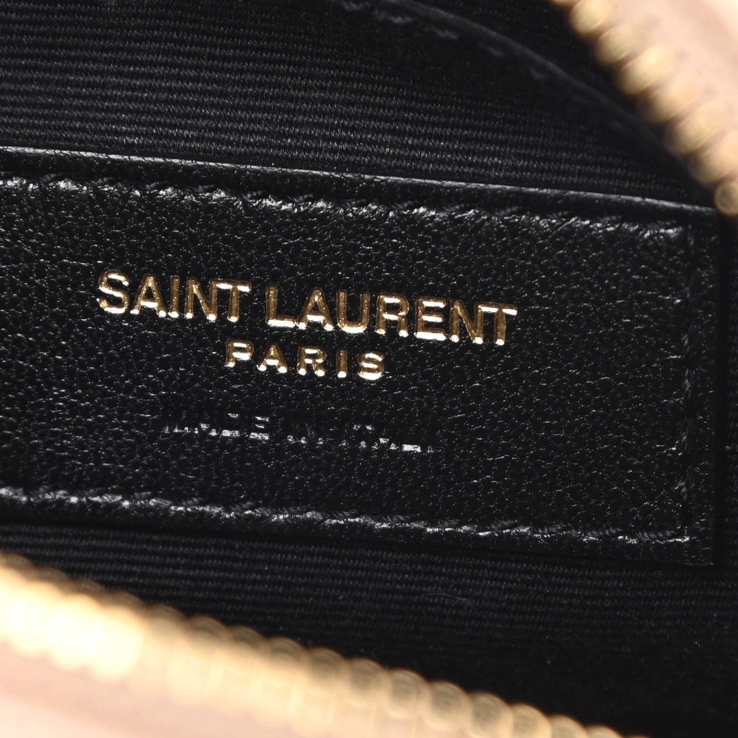 Saint Laurent Calfskin Matelasse Monogram Lou Belt Bag Latte 6 of 10